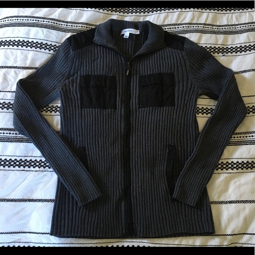 Calvin Klein Cardigan Sweater.